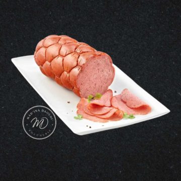 Boucherie Madina Daoudi - 
Charcuterie - Dinde fumée façon salami (50GR)  